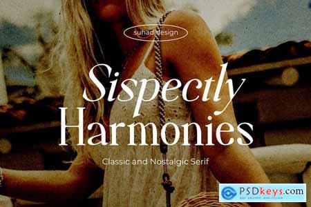 Sispectly Harmonies Classic and Nostalgic Serif