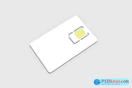 Sim Card Mockup U9V39RF