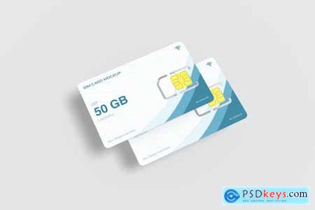 Sim Card Mockup XHPMQZ3