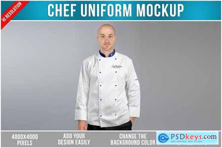 Chef Uniform Mockup
