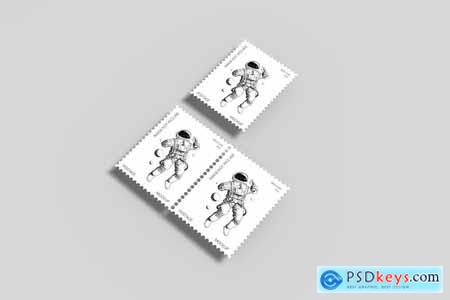 Stamp Postage Mockup 75P3BZS