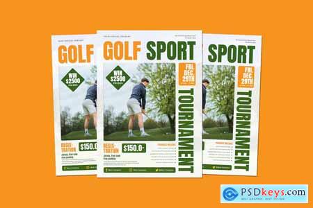 Golf Sport Tournament Flyer