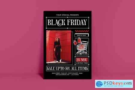Black Friday Sale Flyer 5XXXVT4
