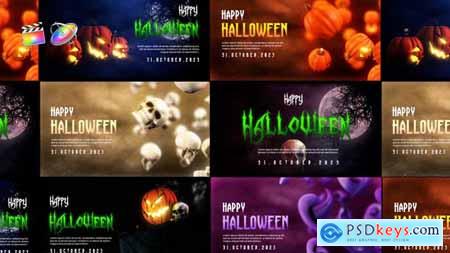 Halloween Spooky Greeting Pack 48574417