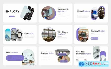 Emplory  Business PowerPoint Template