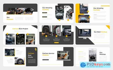 CarCare - Car Wash PowerPoint Template