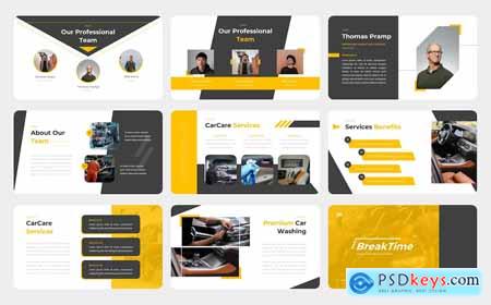 CarCare - Car Wash PowerPoint Template