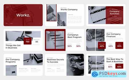 Workz - Business PowerPoint Template