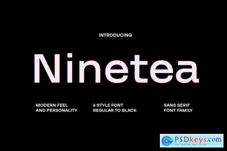 Ninetea Sans Serif Font