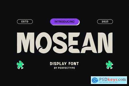 Mosean Modern Futuristic Sans Serif Font