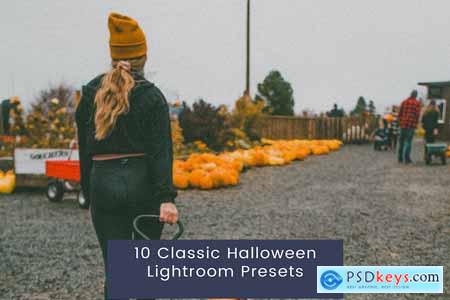10 Classic Halloween Lightroom Presets