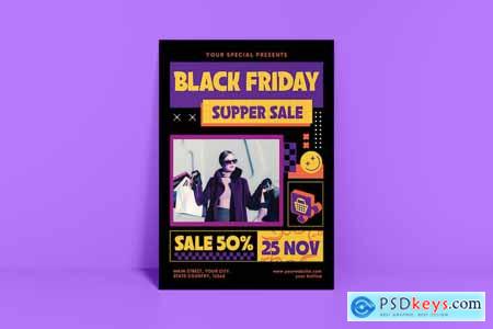 Black Friday Sale Flyer 4PT36M3