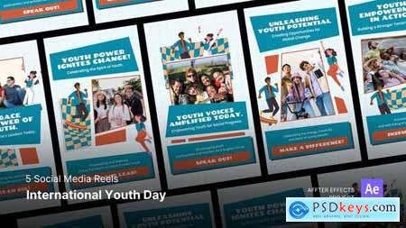 Social Media Reels - International Youth Day After Effects Template 47146234