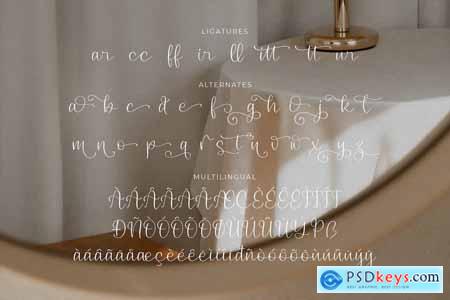 Birdelian Yashintta Script Font
