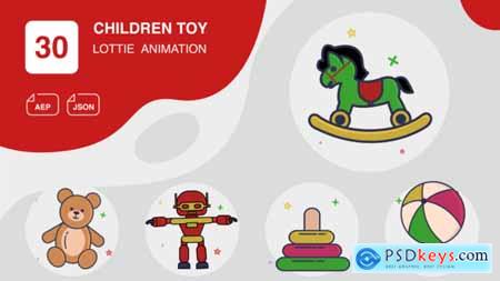 Children Toy Animated Icons After Effects 48770482