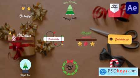 Christmas Titles After Effects 48771337
