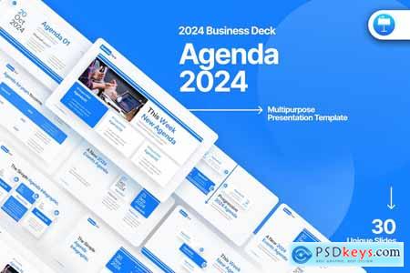 Agenda Infographic Keynote Template