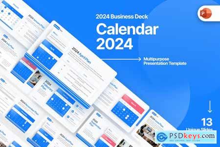 Calendar 2024 PowerPoint Template