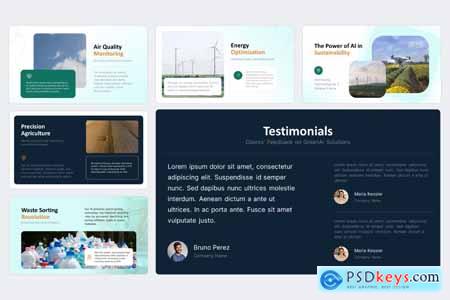 Eco AI Solutions - Powerpoint Templates