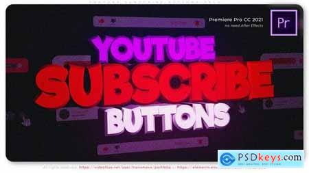 Youtube Subscribe Buttons PACK 48660692