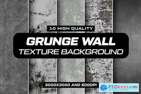 10 Grunge Wall Texture Background