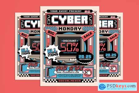 Cyber Monday Flyer