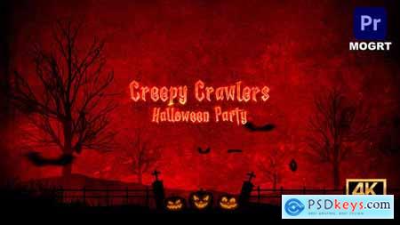 Halloween Party Promo MOGRT 48719719