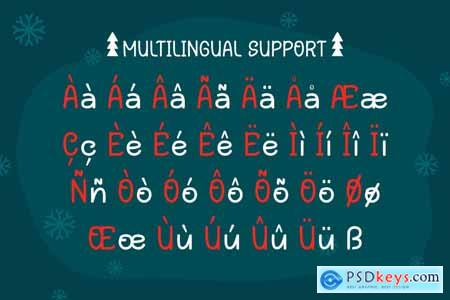 Christmas Holiday - Christmas Display Font