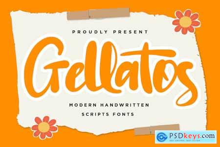 Gellatos - Handwritten Script fonts