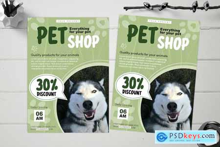 Pet Shop Flyer Z3S7QBW