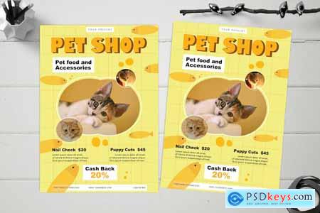 Pet Shop Flyer 3YPMCMM