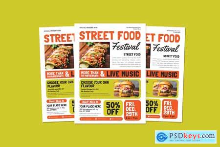 Street Food Festival Flyer