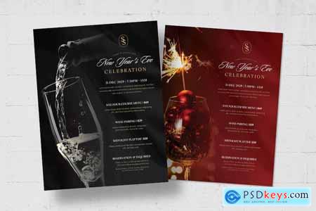 NYE New Year's Eve Flyer Template