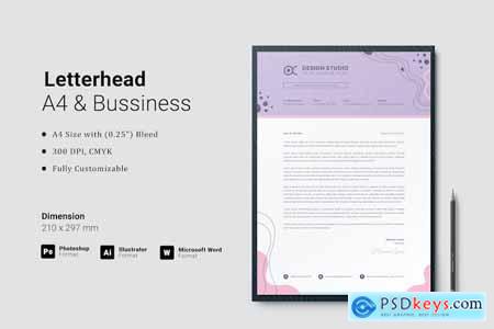 Creative Letterhead Template