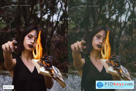 10 Classic Halloween Lightroom Presets