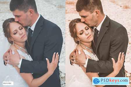 13 Wedding Gold Lightroom Presets