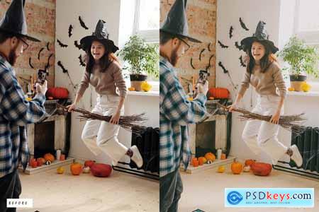 10 Classic Halloween Lightroom Presets