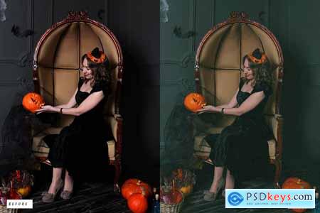 10 Classic Halloween Lightroom Presets