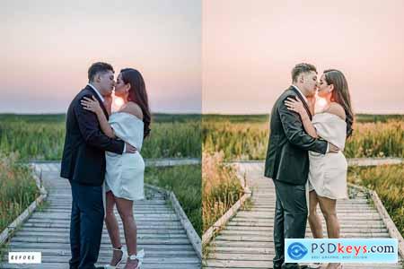 13 Wedding Gold Lightroom Presets