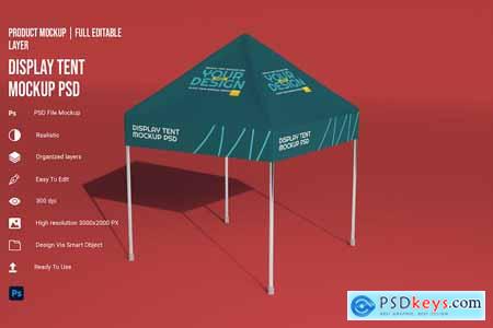 Display Tent Mockup