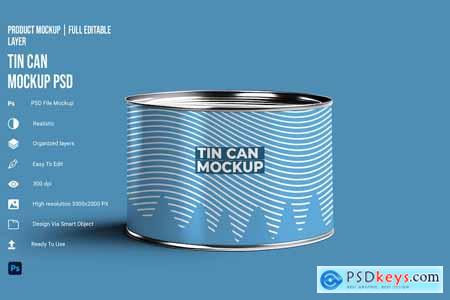 Tin Can Mockup