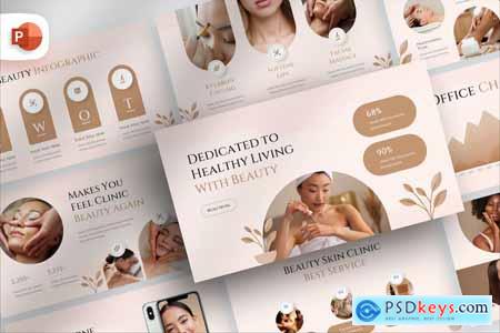 Beauty Skin Clinic PowerPoint Template