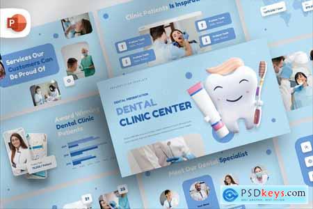 Dental Clinic Center PowerPoint Template