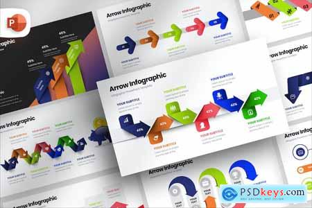 Arrow Infographic PowerPoint Template