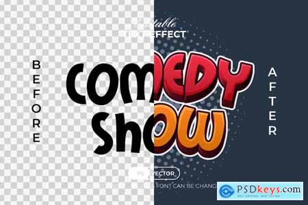 Comedy Show Text Effect Fun Style