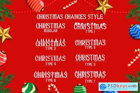 Christmas Chances - Christmas Font Theme