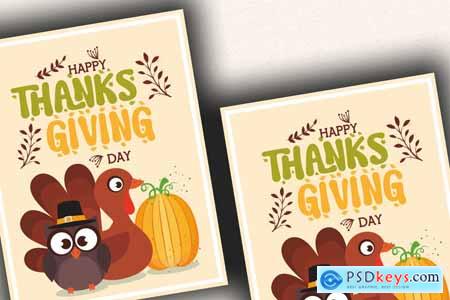 Joyful Turkey - Display Thanksgiving Font