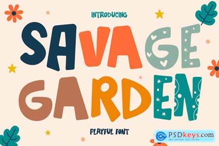 Savage Garden  3 Quirky Playful Font