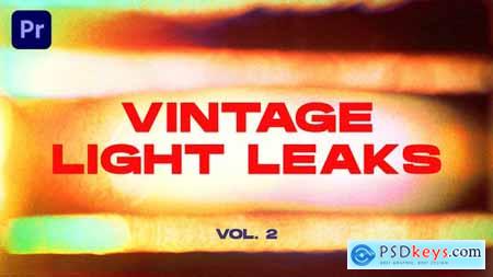 Vintage Light Leaks Transitions VOL. 2 Premiere Pro 48787701