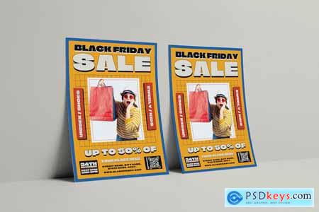 Black Friday Sale Flyer 8HEHG73